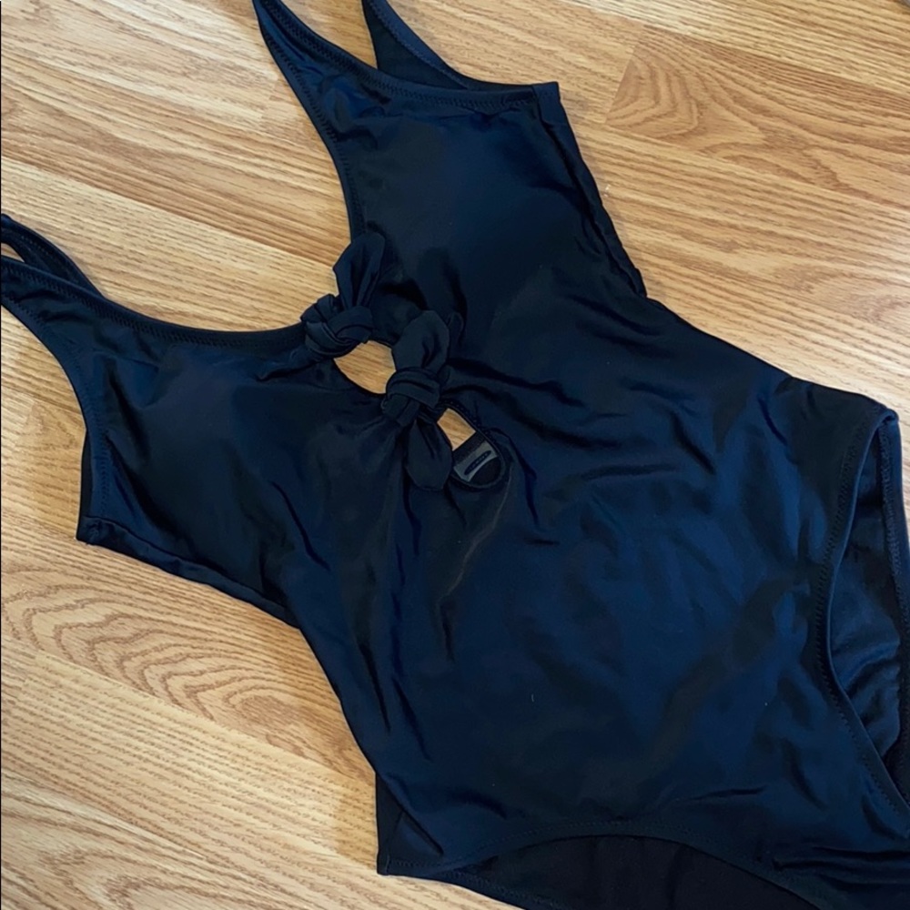 Black one piece